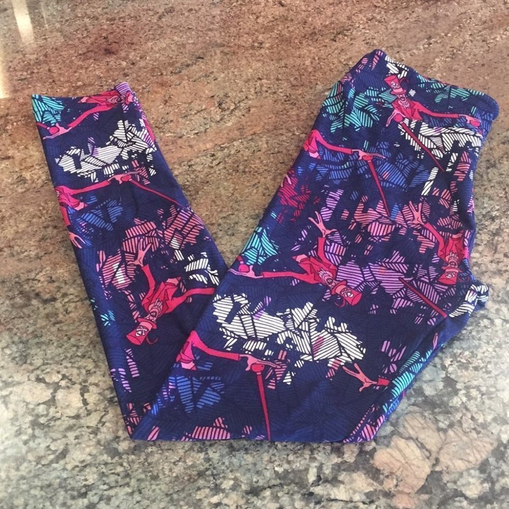 OS NWOT LuLaRoe‎ Leggings Disney Villains BB51 2155